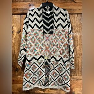 Debut hippie, Boho inspired sweater with beautiful details.  Size XS‎